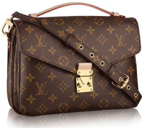 louis vuitton monogram canvas pochette metis bag m40780